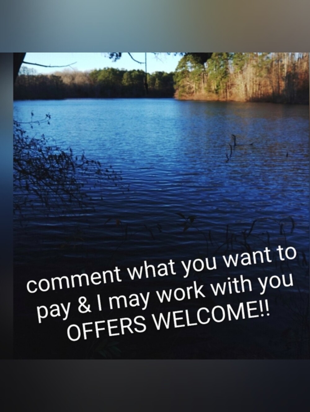 Offers Welcome Here!! And I May Be Able To Work With You🫶🏼